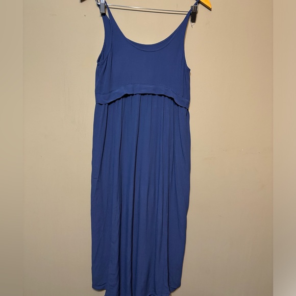 WILFRED Denim-Blue Spaghetti Strap Dress - Picture 4 of 7